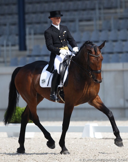 Martin Pfeiffer and Rihanna Forever at the 2018 CDI Aachen :: Photo © Astrid Appels