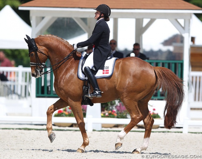 Cathrine Dufour and Cassidy at the 2018 CDIO Compiègne :: Photo © Astrid Appels