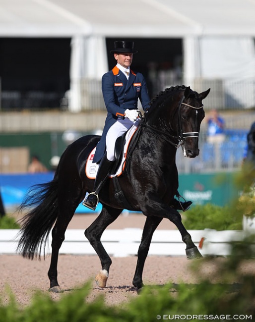 Edward Gal and Zonik at the 2018 World Equestrian Games :: Photo © Astrid Appels