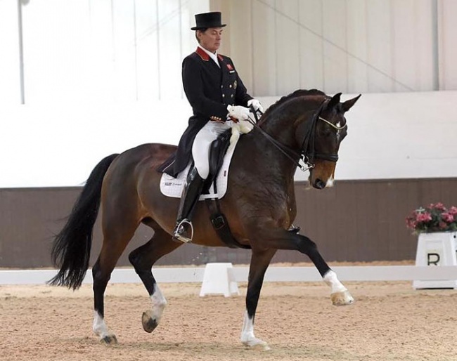 Emile Faurie and Cafe's Caletta at the 2019 CDN Addington