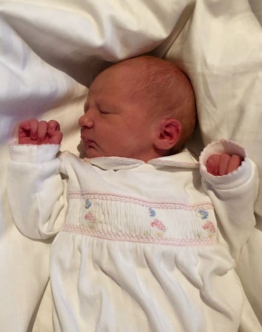 Hanni Rose Tomlinson born on 15 January 2019