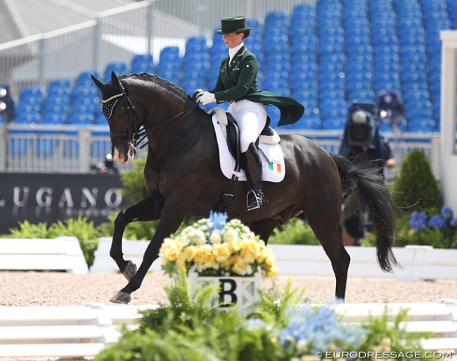 Judy Reynolds and Vancouver K at the 2018 World Equestrian Games :: Photo © Astrid Appels