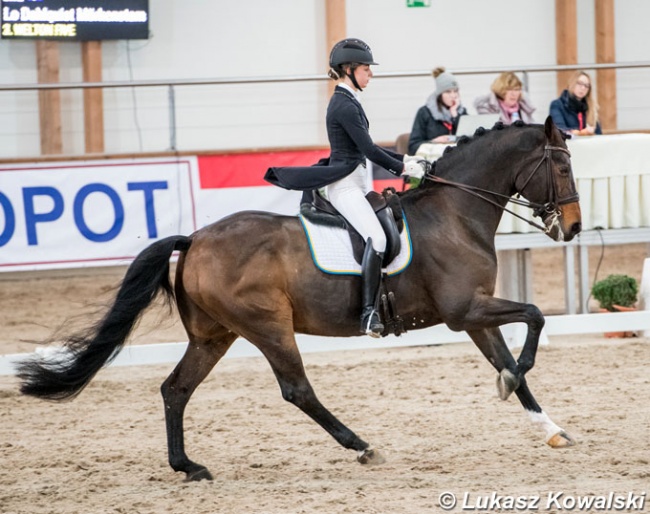 Lo Dahlquist Morkenstam and Welton Five at the 2019 CDI Sopot :: Photo © Lukasz Kowalski