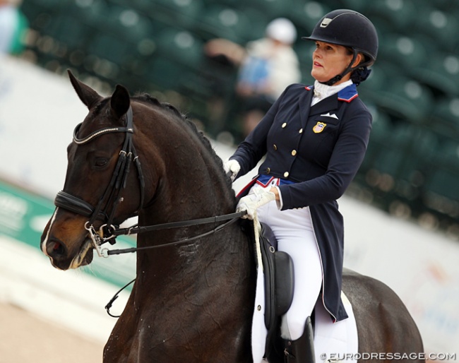 Ashley Holzer and Valentine at the 2019 CDI Wellington :: Photo © Astrid Appels