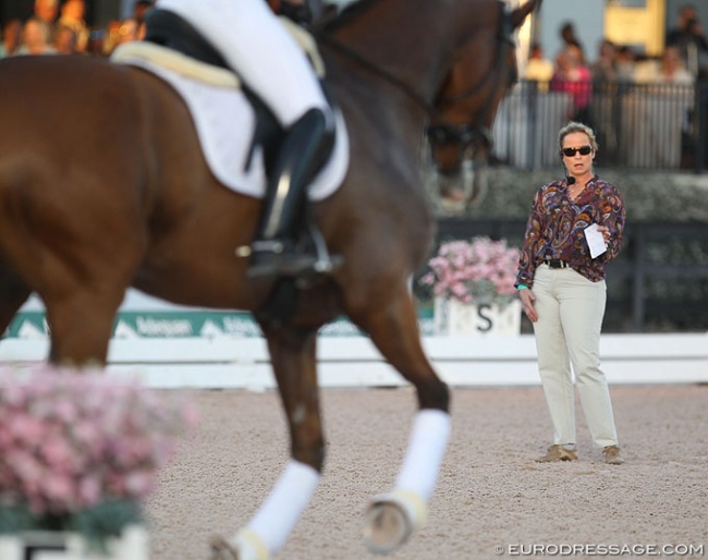 Isabell Werth Masterclass at the 2019 CDI 5* Wellington :: Photo © Astrid Appels