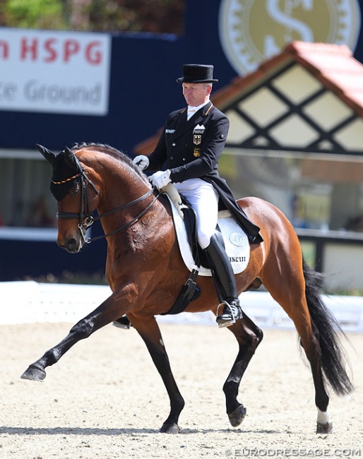 Hubertus Schmidt and Imperio at the 2018 CDI Hagen :: Photo © Astrid Appels