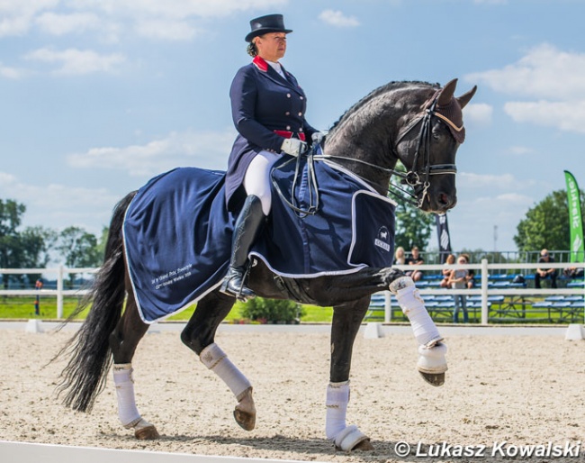 Regina Isachkina and Sun of May Life at the 2018 CDI Ochaby :: Photo © Lukasz Kowalski