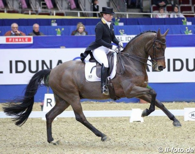 Isabell Werth and Don Johnson at the 2019 CDI Dortmund :: Photo © LL-foto