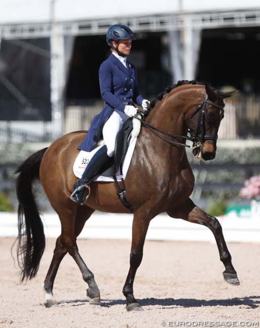 Devon Kane and Destiny at the 2019 CDI Wellington :: Photo © Astrid Appels