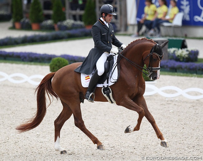 Antonio Laiz Zandio and Eye Catcher at the 2018 CDIO Aachen :: Photo © Astrid Appels