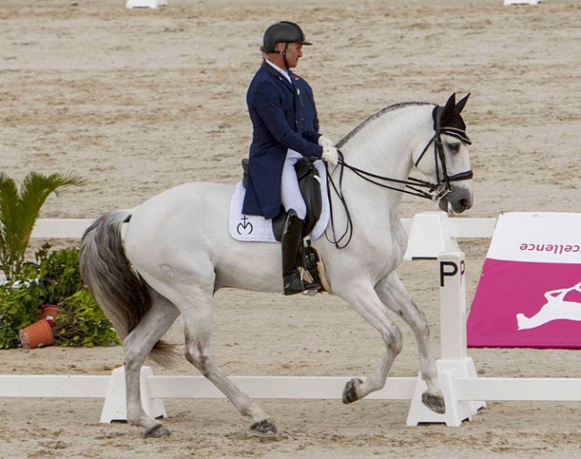 Juan Antonio Jiménez Cobo and Euclides MOR at the 2019 CDI Granada
