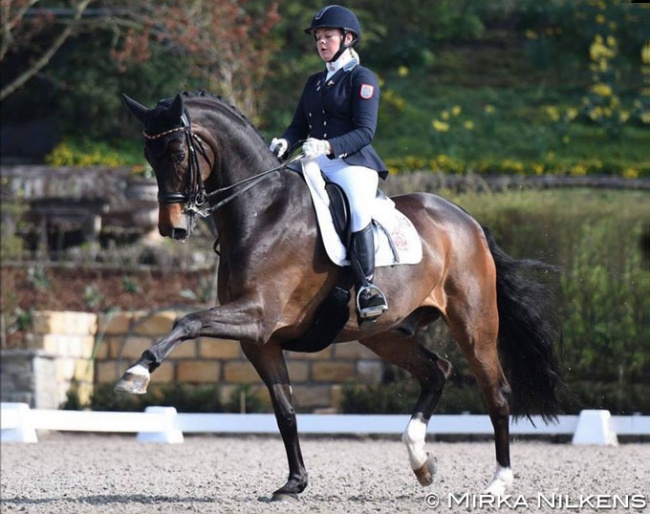 Liselott Marie Linsenhoff and Danönchen OLD at the 2019 Preis der Besten qualifier in Kronberg :: Photo © Mirka Nilkens