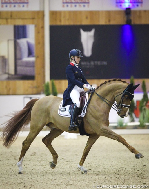 Ellie McCarthy and Belafonte at the 2019 CDI Lier :: Photo © Astrid Appels