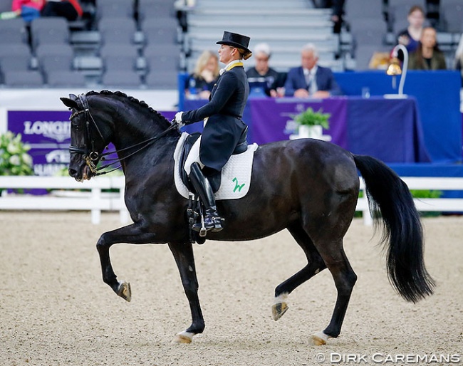 Isabell Werth and Weihegold at the 2019 World Cup Finals :: Photo © Dirk Caremans