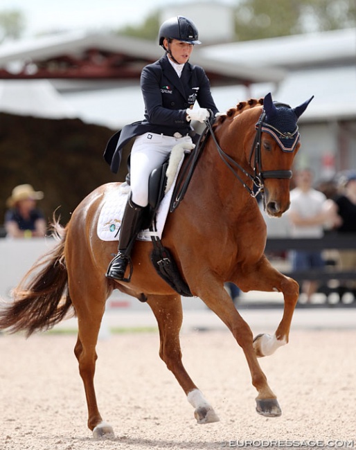 Susan Dutta and Dimacci at the 2019 CDN Wellington in February :: Photo © Astrid Appels