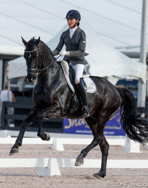 Charlotte Jorst and Zhaplin Langholt at the 2019 CDN Wellington :: Photo © Lily Forado