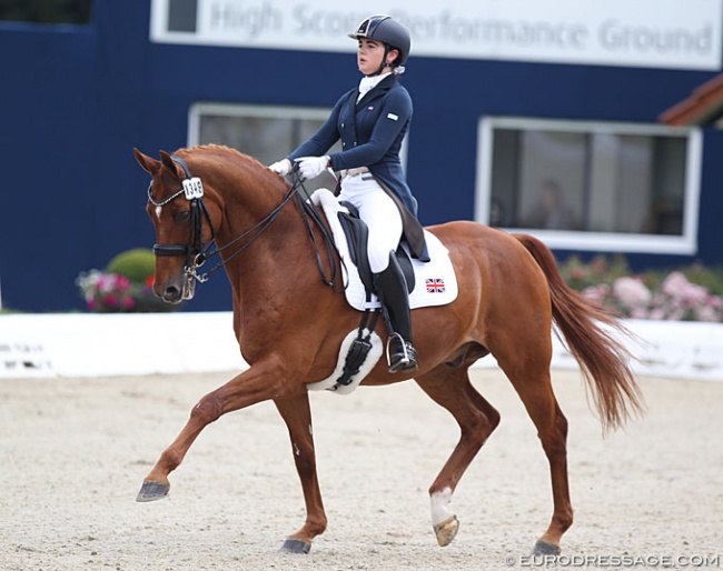 Megan Ingham and Wanadoo at the 2018 CDIO-YR Hagen :: Photo © Astrid Appels