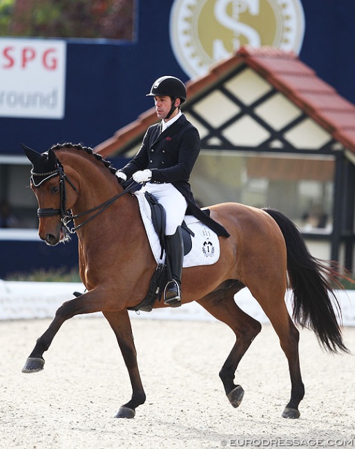 Severo Jurado Lopez and Sir Schiwago at the 2018 CDI Hagen :: Photo © Astrid Appels