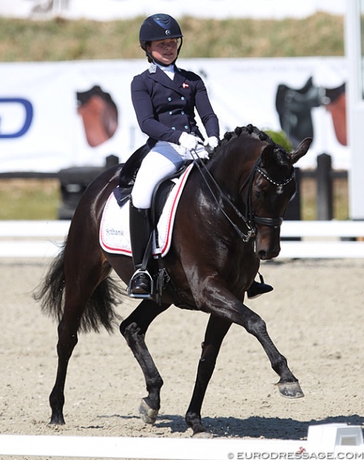 Maja Juul and Grosse Freude at the 2018 CDIO Uggerhalne :: Photo © Astrid Appels