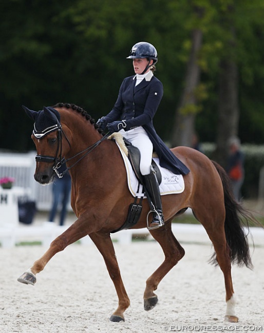 Flore de Winne and Mac Donovan at the 2019 CDIO Compiègne :: Photo © Astrid Appels