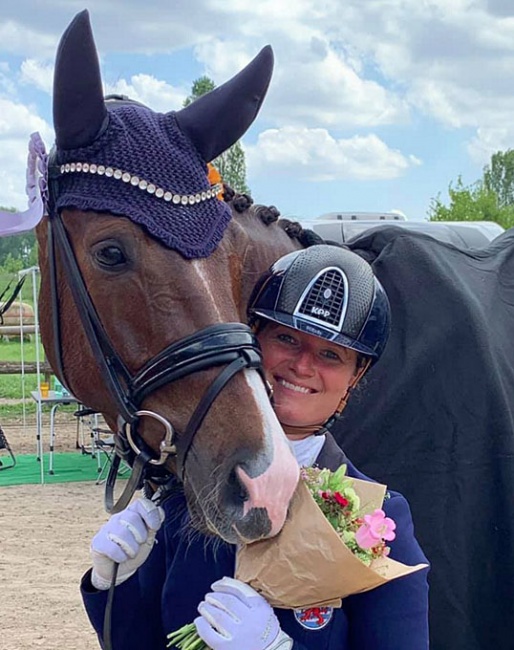 Kristine Möller and Quatre Quarts à l'Orange at the 2019 CDN Frankenthal