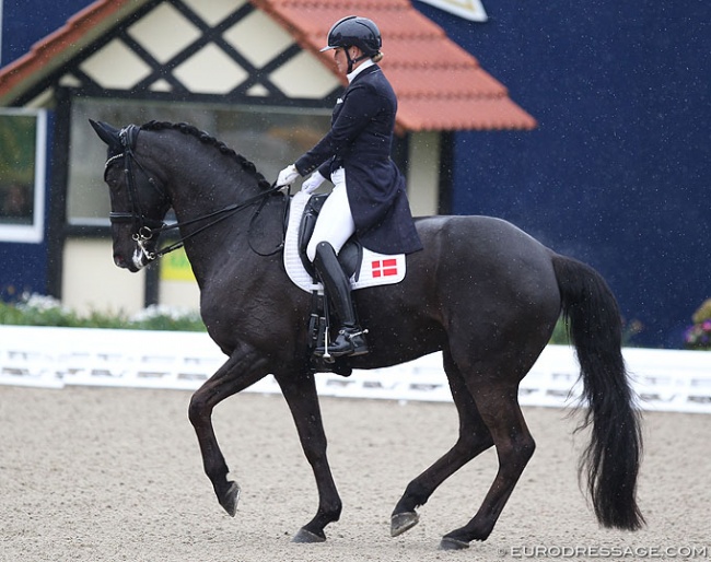 Lone Bang Larsen and Bakkely's Onandt at the 2019 CDI Hagen :: Photo © Astrid Appels