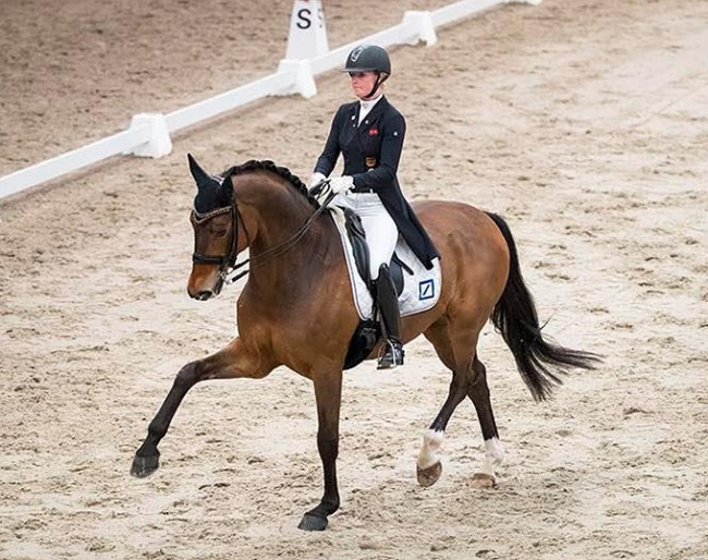 Bianca Nowag and Sir Hohenstein :: Photo © Digishots