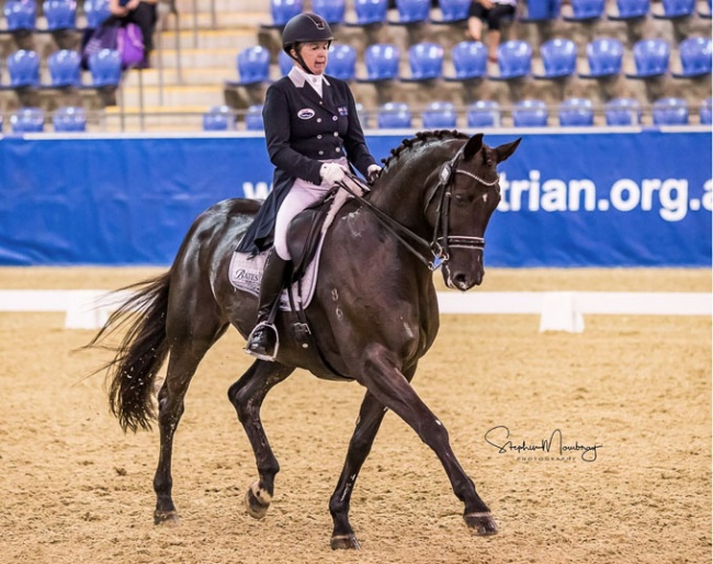 Rozzie Ryan and Jarrah R at the 2019 CDI Sydney :: Photo © Stephan Mowbray