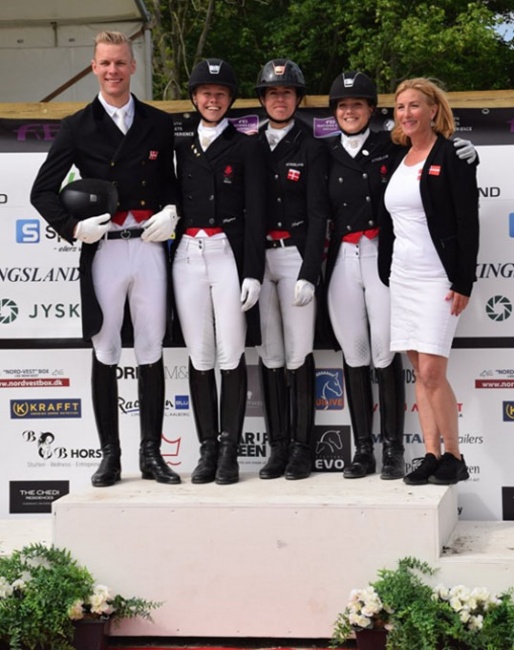 Team Denmark wins the Nations Cup at the 2019 CDIO Uggerhalne
