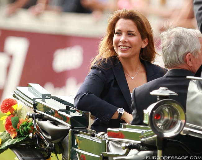 HRH Princess Haya at the 2014 CDIO Aachen :: Photo © Astrid Appels