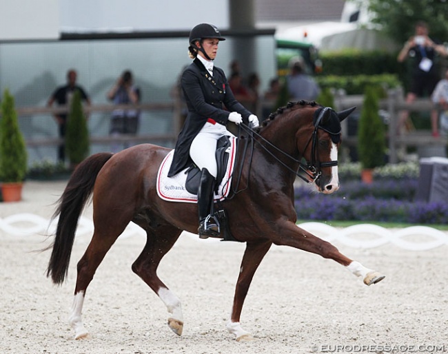 Anna Kasprzak and Quarton at the 2017 CDIO Aachen :: Photo © Astrid Appels