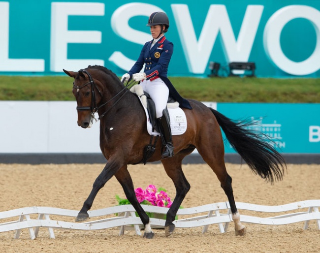 Charlotte Dujardin and Mount St. John Freestyle at the 2019 CDI Bolesworth