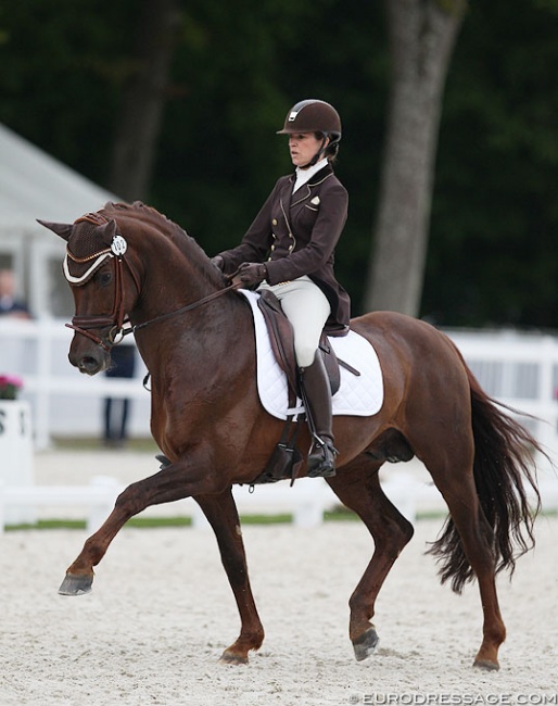 Larissa Pauluis and Valentin at the 2019 CDIO Compiègne :: Photo © Astrid Appels