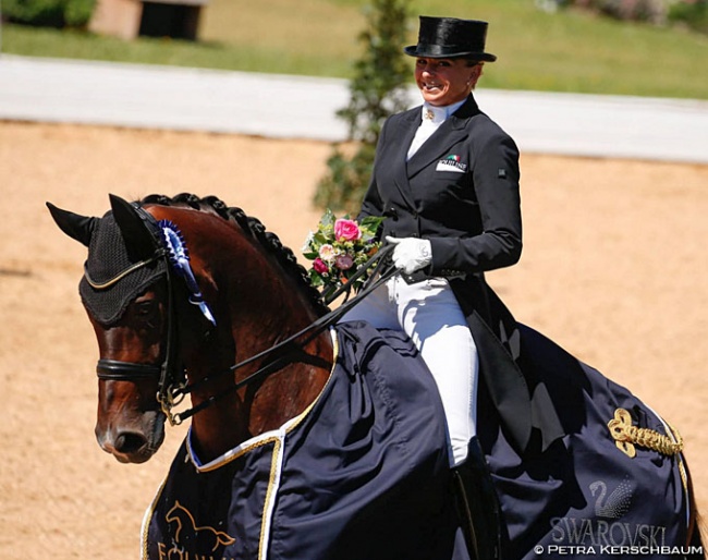 Dorothee Schneider and Smirnoff at the 2019 CDI Fritzens :: Photo © Petra Kerschbaum