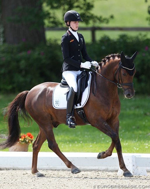 Shonna Benner and Der Kleine Sunnyboy at the 2019 CDIO-PJYR Hagen :: Photo © Astrid Appels