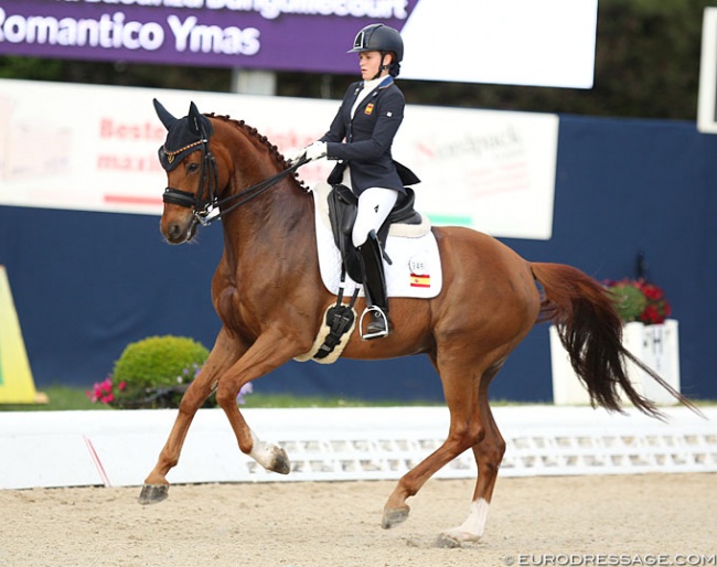 Natalia Bacariza Danguillecourt and Romantico Ymas at the 2019 CDIO-J Hagen :: Photo © Astrid Appels