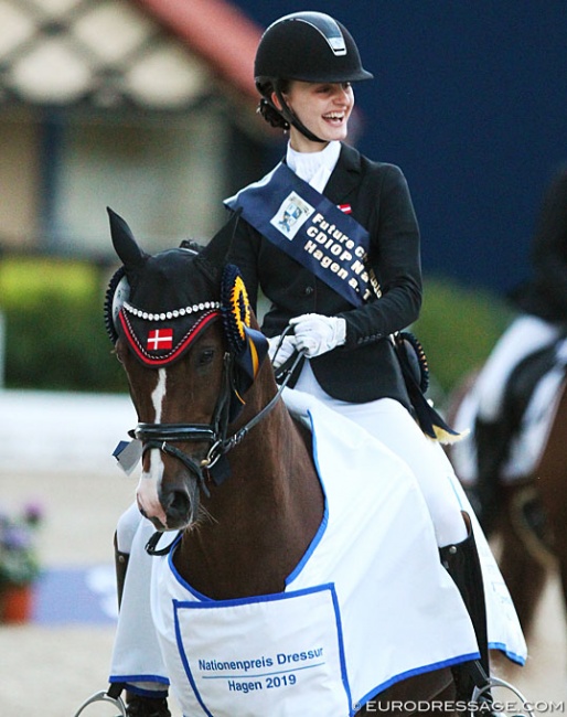 Liva Addy Guldager Nielsen and D’Artagnan at the 2019 CDIO-P Hagen :: Photo © Astrid Appels