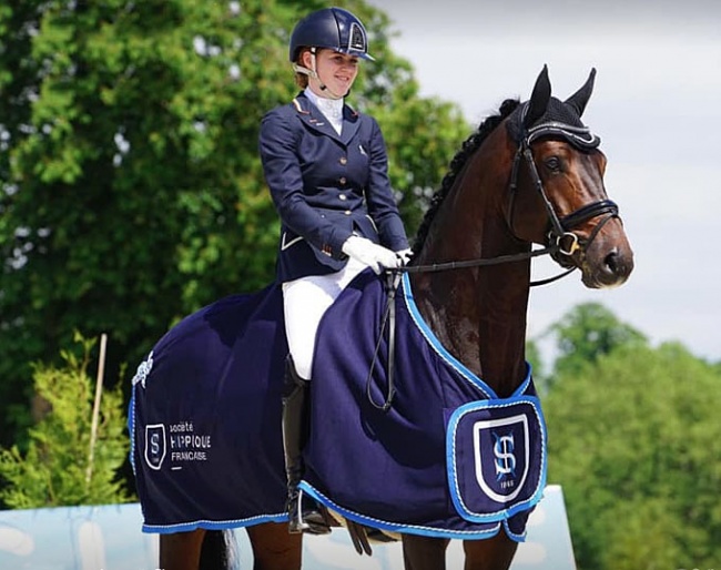 Cynthia Eggenkamp and Emotion de Saint Val at the 2019 CDN Jardy 