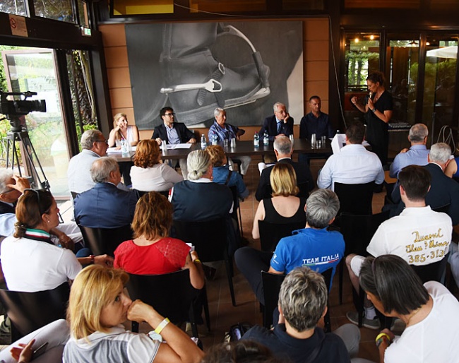 Press conference for the 2019 European Youth Riders Championships