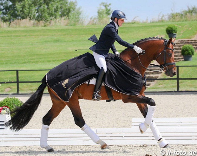 Esther Maruhn and Franco Nero at the 2019 CDN Werder :: Photo © LL-foto