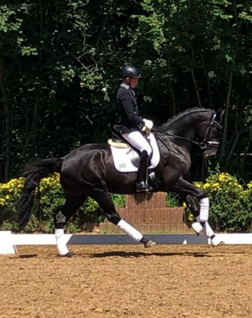 Kevin Thomas and Meridian at the 2019 CDN Wolfskehlen