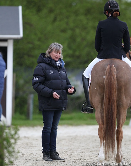 Danish Pony team trainer Jette Nevermann :: Photo © Astrid Appels