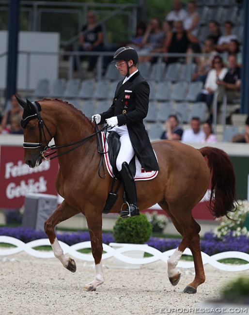 Anders Dahl and Fidelio van het Bloemenhof at the 2019 CDIO Aachen :: Photo © Astrid Appels