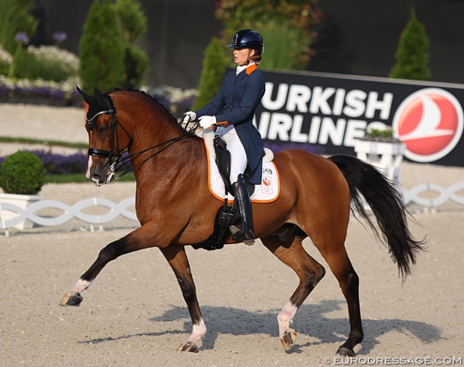 Anne Meulendijks and Avanti at the 2019 CDIO Aachen :: Photo © Astrid Appels