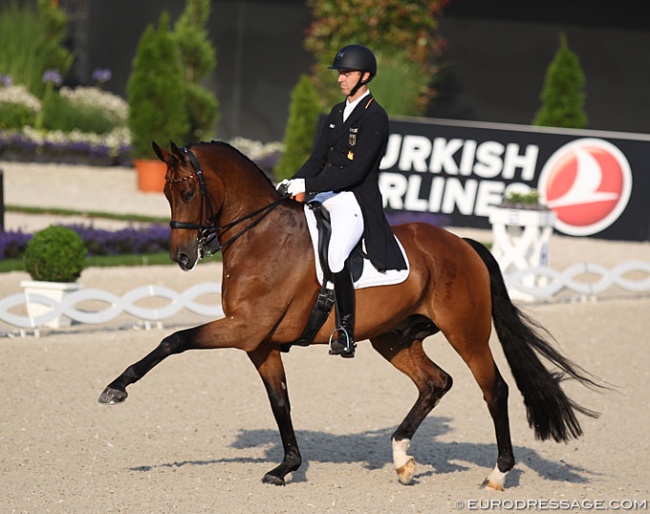 Sönke Rothenberger and Cosmo at the 2019 CDIO Aachen :: Photo © Astrid Appels