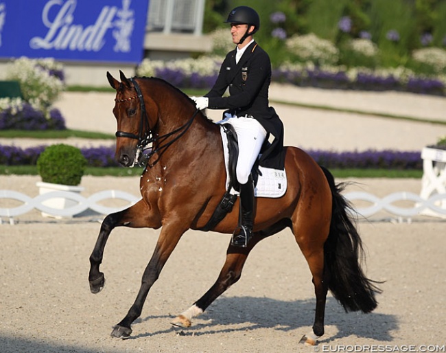 Sönke Rothenberger and Cosmo at the 2019 CDIO Aachen :: Photo © Astrid Appels