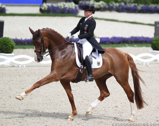 Isabell Werth and Bella Rose at the 2019 CDIO Aachen :: Photo © Astrid Appels