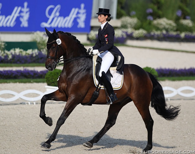 Birgit Wientzek-Pläge and Robinvale at the 2019 CDIO Aachen :: Photo © Astrid Appels