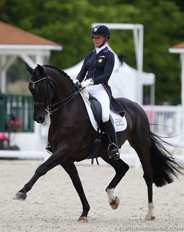 Katherine Bateson Chandler and Alcazar at the 2019 CDIO Compiegne:: Photo © Astrid Appels