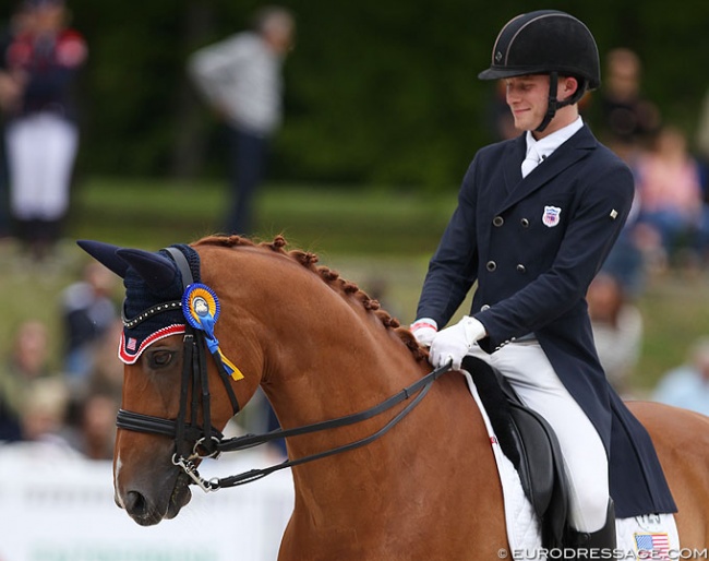 Ben Ebeling and Behlinger at the 2019 CDIO Compiègne :: Photo © Astrid Appels